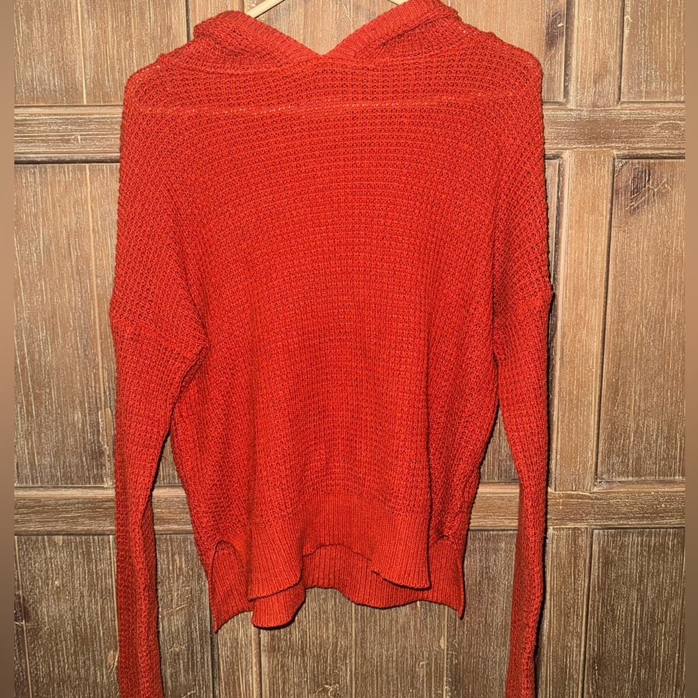 Burnt Orange Knit Sweater